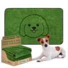 Almofadas de treinamento para cães Qeils, reutilizáveis, laváveis, antiderrapantes, 122x76cm Almofadas de treinamento para cães Qeils, reutilizáveis, laváveis, antiderrapantes, 122x76cm