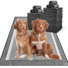 Almofadas de xixi de carbono MIZOK Extra Long para cães 28x44 polegadas e 25 quilates Almofadas de xixi de carbono MIZOK Extra Long para cães 28x44 polegadas e 25 quilates