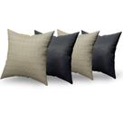 Almofadas Decorativas 4 Unidades Com Ziper e Refil Silicone