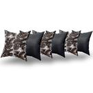 Almofadas Decorativas 6 Unidades Com Ziper e Refil Silicone