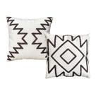 Almofadas Decorativas TUP 43x43 cm Algodão Geométricas Conjunto com 2
