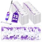 Almofadas descartáveis para Swiffer Power Mop, pacote com 25 unidades Aicipow