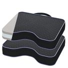 Almofadas para assento de estádio Vantimo, kit com 2 unidades, impermeáveis, 8 cm de espessura Almofadas para assento de estádio Vantimo, kit com 2 unidades, impermeáveis, 8 cm de espessura