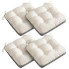 Almofadas para Cadeira AMCATON 4 Unidades 48 x 48 cm com Espuma Almofadas para Cadeira AMCATON 4 Unidades 48 x 48 cm com Espuma