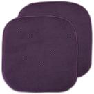 Almofadas para Cadeira Sweet Home Collection - Espuma de Memória 40x40cm - Roxa