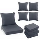 Almofadas para Cadeiras de Exterior Summsun 61 x 61 cm Resistente à Água