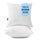 Almofadas para Exterior MIULEE 46x46cm Impermeáveis Conjunto com 2