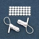 Almofadas para Fones DIGIPACE Clipe de Orelha Fio 2,0mm Conjunto com 2