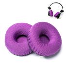 Almofadas para fones Voarmaks compatíveis com Koss Porta Pro roxo