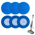 Almofadas para mop a vapor HXZIYI para Shark série S7000, kit com 6 unidades Almofadas para mop a vapor HXZIYI para Shark série S7000, kit com 6 unidades