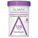 Almofadas removedoras de maquiagem Almay Biodegradáveis 120 unidades Almofadas removedoras de maquiagem Almay Biodegradáveis 120 unidades
