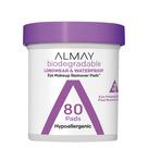 Almofadas removedoras de maquiagem Almay Biodegradáveis 80 unidades