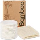 Almofadas removedoras de maquiagem ASPACES Organic Bamboo Cotton x20