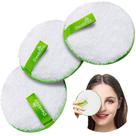 Almofadas removedoras de maquiagem reutilizáveis, pano de limpeza facial DaskFire