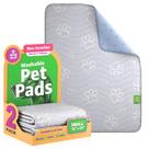 Almofadas reutilizáveis para cachorros IMPROVIA 2 impermeáveis e extra-absorventes Almofadas reutilizáveis para cachorros IMPROVIA 2 impermeáveis e extra-absorventes