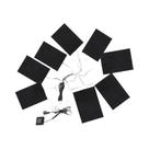 Almofadas Térmicas Para Colete Aquecido Com 3 Níveis, Aquecedor Elétrico USB Para Roupas De Inverno
