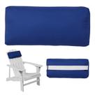 Almohada para Reposacabezas de Tumbona Rasugarlary Azul Oscuro