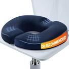 Almohadilla de Donut Ergonómica Benazcap de Espuma Viscoelástica Azul