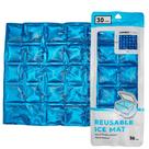 Almohadilla de Hielo Reutilizable Flexible Jacent con 30 Cubos de Gel