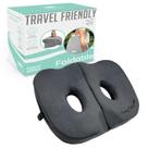Almohadilla para huesos de asiento Cushy Tushy plegable de espuma viscoelástica para alivio del dolor Almohadilla para huesos de asiento Cushy Tushy plegable de espuma viscoelástica para alivio del dolor