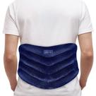 Almohadilla térmica microondas REVIX para espalda, cintura y hombros en color azul marino