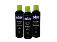 Aloe calmante para homens Shave Gel Edge, 207 ml (pacote com 3)