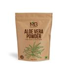 Aloe Vera em pó MB Herbals 100g/100% puro para pele e cabelo