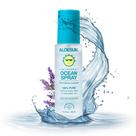 ALOESUN Ocean Spray Névoa facial pura de água salgada marinha da Califórnia com óleo essencial de lavanda orgânico para bronzeamento Solução esfoliante para cabelo e couro cabeludo Hidratante facial Tamanho de viagem de 3,4 fl oz