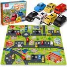 Alphabet Maze Coogam com 26 tapetes Pull Back Car & Play de 3 a 5 anos