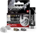 Alpine MusicSafe 1 Par Protetores Auriculares p/ Músicos c/2 filtros 19 e 22 dB