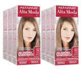 Alta Moda Alfaparf kit c/6 Tonalizante 821 Louro Claro Irisé Cinza 120g Alta Moda Alfaparf kit c/6 Tonalizante 821 Louro Claro Irisé Cinza 120g
