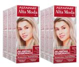 Alta Moda Alfaparf kit c/6 Tonalizante 921 Louro Claríssimo Irisé 120g Alta Moda Alfaparf kit c/6 Tonalizante 921 Louro Claríssimo Irisé 120g