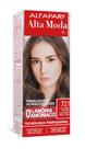 Alta Moda Alfaparf Tonalizante 721 Louro Médio Irisé Cinza 120g