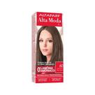 Alta moda tonalizante kit 120g 6.0 louro escuro Alta moda tonalizante kit 120g 6.0 louro escuro