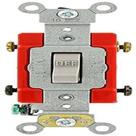 Alterne o interruptor silencioso AC de dois pólos Leviton 1222-2GY 20A Alterne o interruptor silencioso AC de dois pólos Leviton 1222-2GY 20A