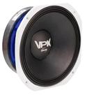 Alto Falante Automotivo Qvs 8 Polegadas 55 Vpk 400w Rms 8 Ohms Cor Azul Com Branco 8-55