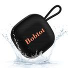 Alto-falante Bluetooth Bobtot portátil impermeável preto