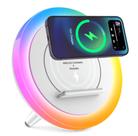 Alto-Falante Bluetooth com Luz Noturna e Carregamento Sem Fio SIDVAR