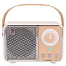 Alto-falante Bluetooth Dosmix Retro Vintage Decor Bege