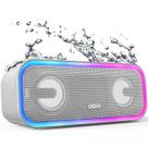 Alto-falante Bluetooth DOSS SoundBox Pro+ 24W IPX6 15 horas cinza