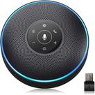 Alto-falante Bluetooth EMEET M2 preto para conferência de negócios