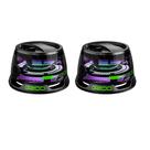 Alto-falante Bluetooth Hounyoln G200 com luz RGB para iPhone preto