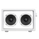 Alto-falante Bluetooth JAYINE Cassette Portable 16W Branco