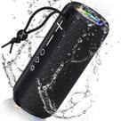 Alto-falante Bluetooth LENRUE F21 portátil à prova d'água com luz