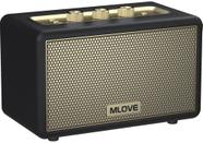 Alto-falante Bluetooth MOVE A200 Portátil Retro com Aux/USB/SD Preto