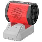 Alto-falante Bluetooth ohyes compatível com bateria Milwaukee 18V