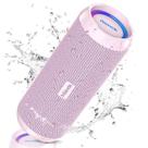 Alto-falante Bluetooth RIENOK S1 portátil 30W IPX7 impermeável rosa