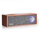 Alto-falante Bluetooth Smalody Wood Retro Portable Mini Wireless