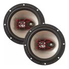 Alto Falante Bravox 6 Polegadas 100 Watts Rms Par Automotiv Preto/prata Alto Falante Bravox 6 Polegadas 100 Watts Rms Par Automotiv Preto/prata