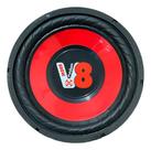 Alto falante compet 12 pol sub street 4 ohms chapa vermelho